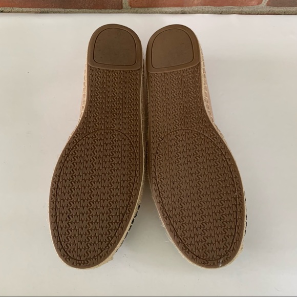 Michael Michael Kors Women’s kendrick  Leather Espadrille Slip On Flats US 9 M - Picture 6 of 9